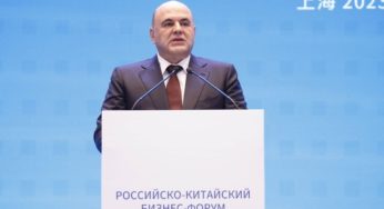 Мишустин спрогнозировал рост товарооборота между Россией и Китаем до 200 млрд долларов