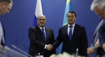Мишустин рассказал, что в 2023 году товарооборот России и Казахстана вырос до 716 млрд рублей