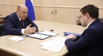 Премьер-министр Мишустин провел встречу с главой Росстата