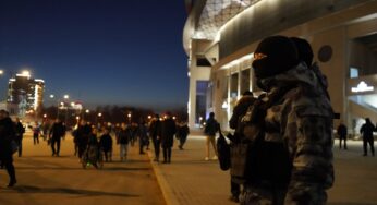 Росгвардия обеспечивала безопасность на международном футбольном матче в Москве