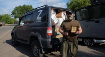 Благотворительная акция Марии Бутиной охватила более пяти тысяч км: автомобиль с посылками бойцам проехал от Алтая до зоны СВО