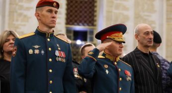 Воспитанники училища Росгвардии принесли Торжественную клятву кадета в Музее Победы