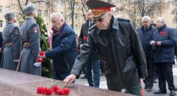 Генерал-полковник Юрий Яшин поздравил членов Региональной общественной организации ветеранов войск правопорядка «ВЕТЕРАН-ЗАБОТА» с 40-й годовщиной со дня образования