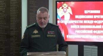 Подписан Протокол о сотрудничестве между Росгвардией и АО «Марка»