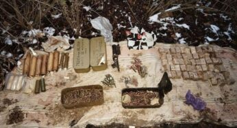 Схрон с боеприпасами иностранного производства обнаружили военнослужащие Росгвардии и сотрудники ФСБ в ЛНР